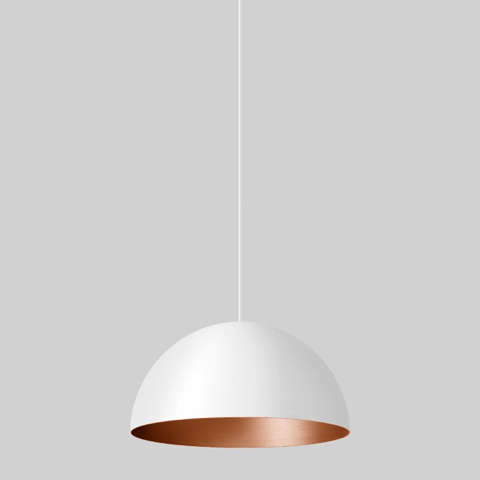 Светильник Bega 50547 15.8W 3000K velvet white matt copper 50547.6K3 PS1039981-110396