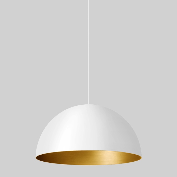 Светильник Bega 50548 30W 3000K velvet white matt brass 50548.4K3 PS1039981-110398