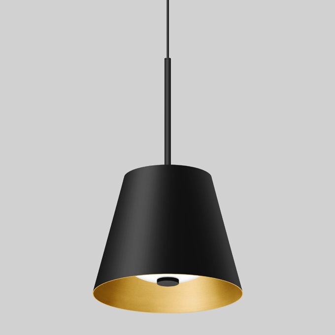 Светильник Bega 50738 48W 3000K velvet black matt brass 50738.4K3 PS1039967-110293