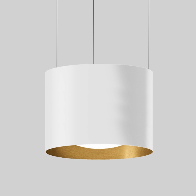 Светильник Bega 50782 60W 3000K velvet white matt brass 50782.4K3 PS1039980-110389