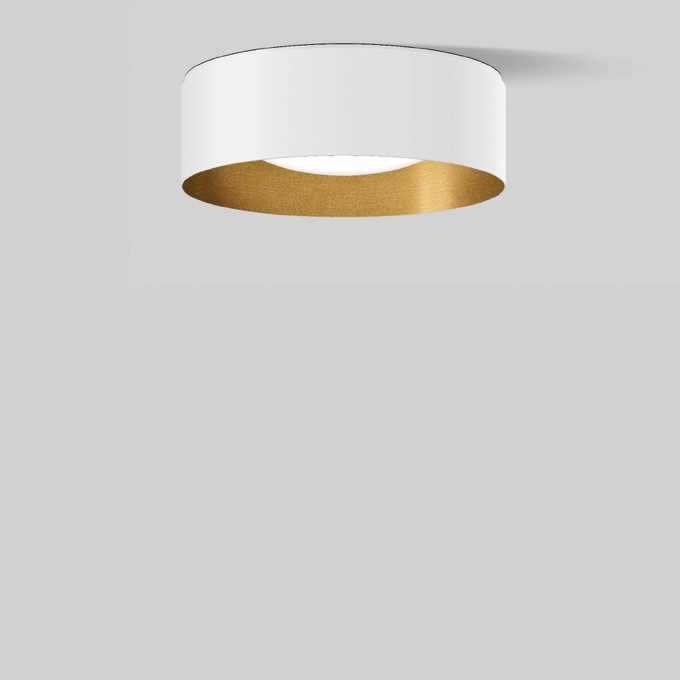 Светильник Bega 50834 12W 3000K velvet white matt brass 50834.4K3 PS1039925-109493