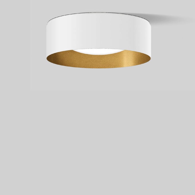 Светильник Bega 50835 12W 3000K velvet white matt brass 50835.4K3 PS1039925-109496