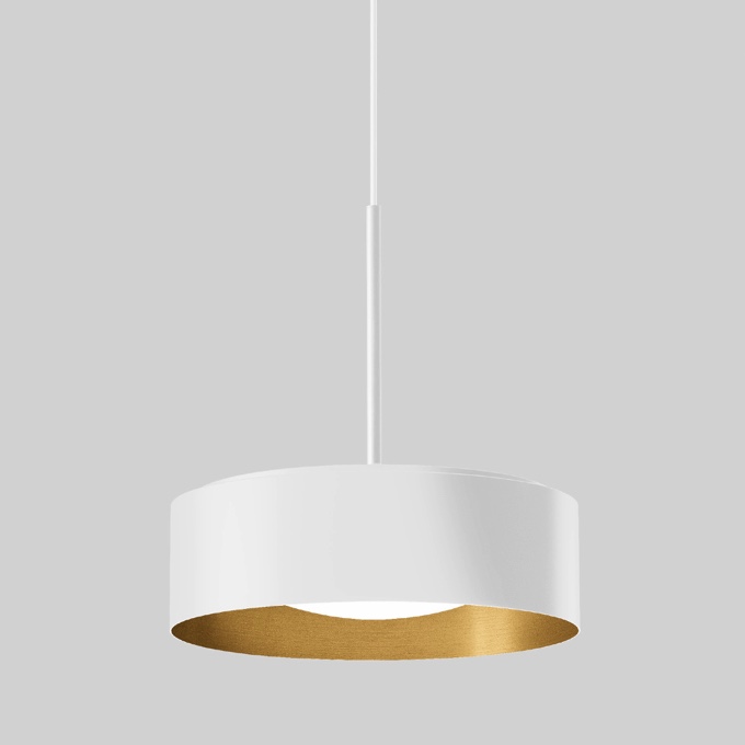 Светильник Bega 50839 12W 3000K velvet white matt brass 50839.4K3 PS1039979-110383