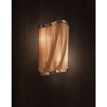  Terzani Atlantis Wall sconce small Brushed Champagne 0J04AN7C8 PS1040196-114159