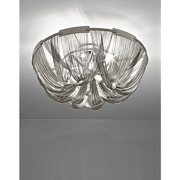  Terzani Soscik Ceiling lamp medium 100cm Nickel 0G61LH4C8 PS1040246-114367
