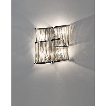 Terzani Atlantis Wall sconce large Brushed Champagne 0J03AN7C8 PS1040197-114165