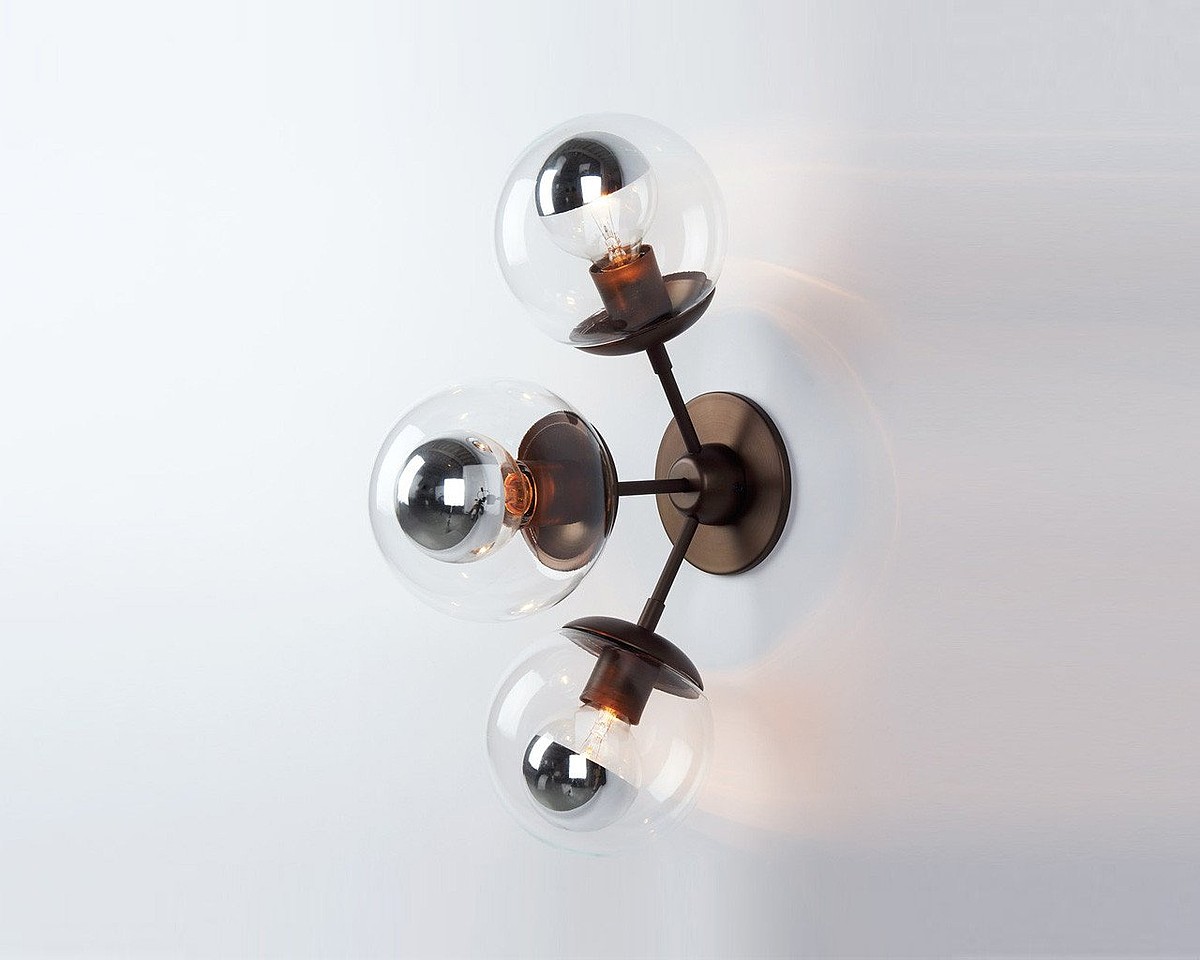 Бра Jason Miller Modo - 3 Globe Sconce PS1043349