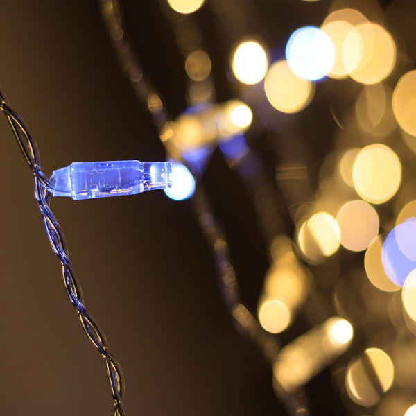 Светодиодная гирлянда Arlight ARD-CURTAIN-CLASSIC-2000x1500-CLEAR-360LED-BLINK Warm-White (230V, 60W, IP65) 024853 PS1045129-152961