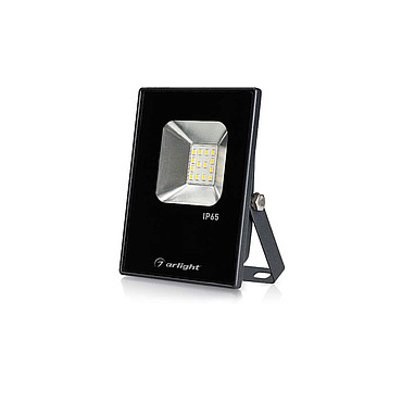 Светодиодный прожектор Arlight AR-FLAT-ICE-10W-220V White (Black, 120 deg) 023567 PS1045011