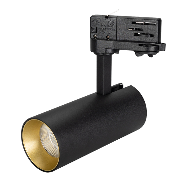 Светильник Arlight SP-POLO-TRACK-LEG-R65-8W Warm3000 (BK-GD, 40 deg, IP20 Металл) 027472 PS1044829-151410