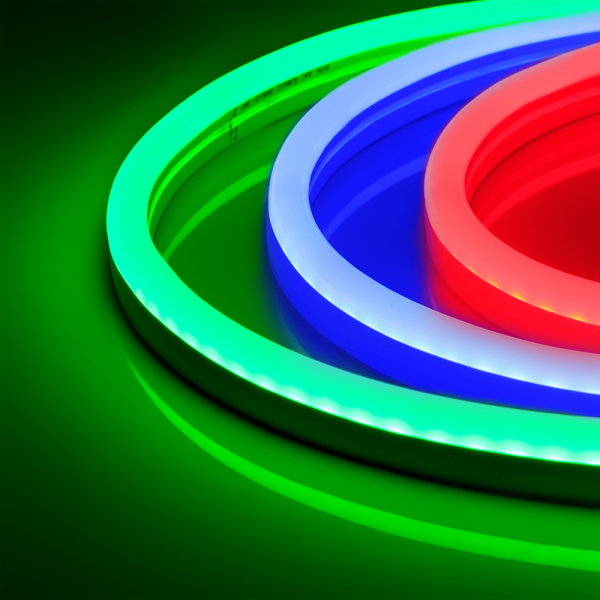 Гибкий неон Arlight ARL-NEON-2617-SIDE 230V RGB (8 Вт/м, IP65) 030864 PS1045058