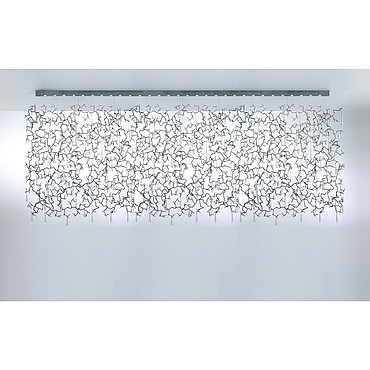  Serip CT3335/19 Aqua Curtain Gold / Silver Glass PS1046267-158957