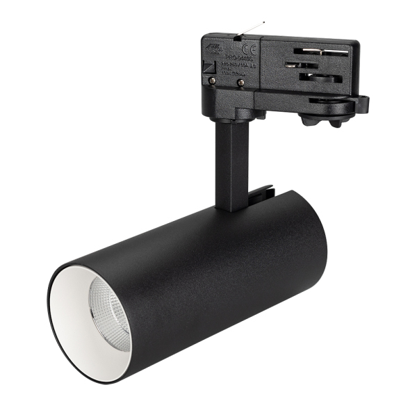 Светильник Arlight SP-POLO-TRACK-LEG-R65-8W Warm3000 (BK-WH, 40 deg, IP20 Металл) 027471 PS1044829-151409
