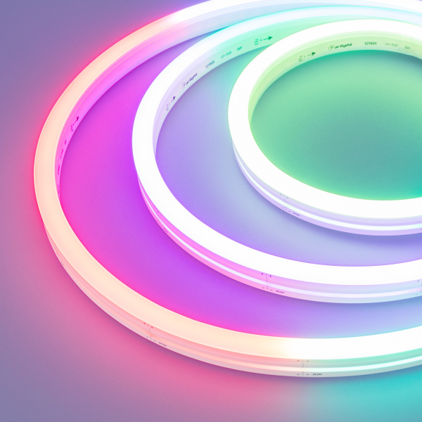 Герметичная лента Arlight SPI MOONLIGHT-5000S-SIDE-5060-84-24V RGB ARL гибкий неон PS1045053