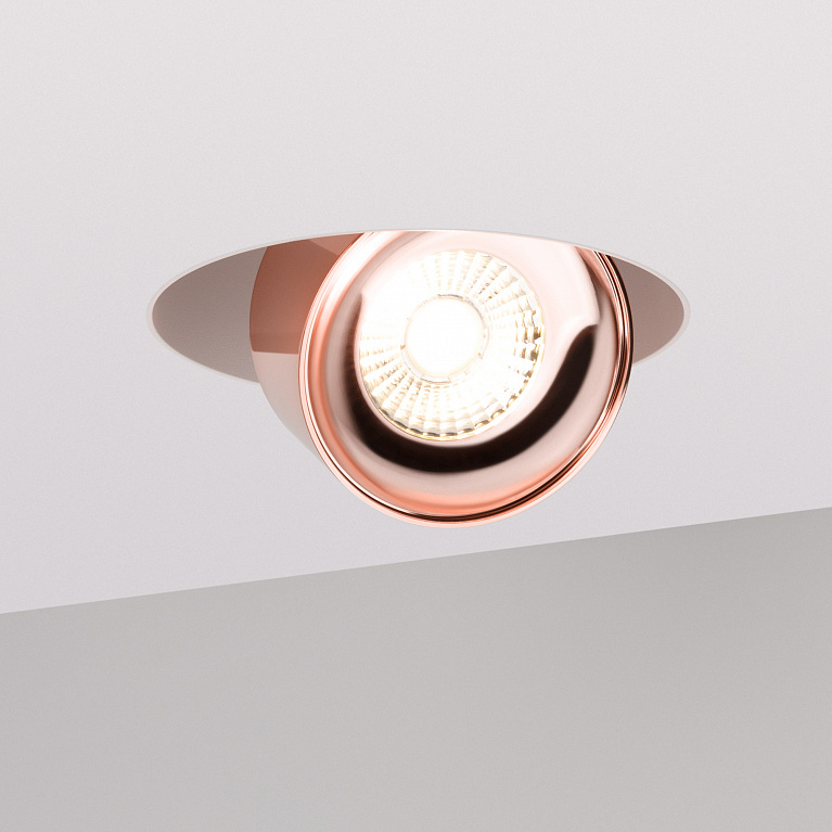 Светильник Arlight SP-PLURIO-BUILT-TRIMLESS-R160-9W Day4000 (WH-COP, 36 deg, 230V, IP20 Металл) 038069 PS1049304-179719