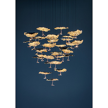  Catellani & Smith Gold Moon Chandelier PS1045396