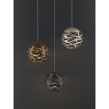 Lodes KELLY CLUSTER SPHERE 18CM PENDANT COPPERY BRONZE 2700K 147103527 PS1045662-156951