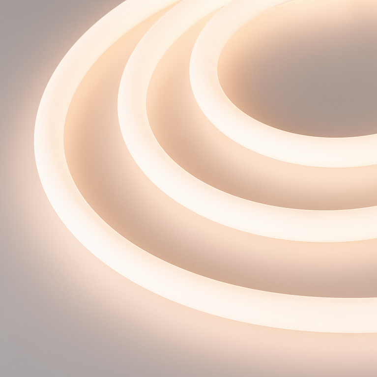 Лента герметичная Arlight MOONLIGHT-TOP-M768-D18mm 24V White-MIX 360deg (14.4 W/m, IP65, 2216, 5m, wire x1) 037566 PS1047656