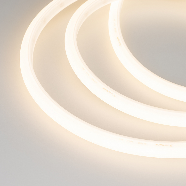 Лента герметичная Arlight MOONLIGHT-TOP-A140-16x15mm mono гибкий неон PS1046789