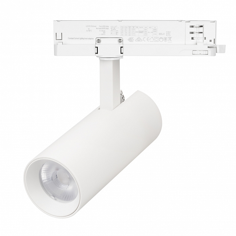Светильник Arlight LGD-GERA-4TR-R55-10W Warm3000 (WH, 15 deg, 230V, IP20 Металл) 055144 PS1051656-186772