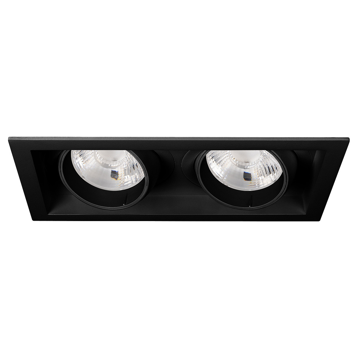 Светильник Arlight MS-VORTEX-BUILT-S250x140-2x30W Warm3000 (BK-BK, 17 deg, 230V, IP20 Металл) 058450 PS1053834-191928