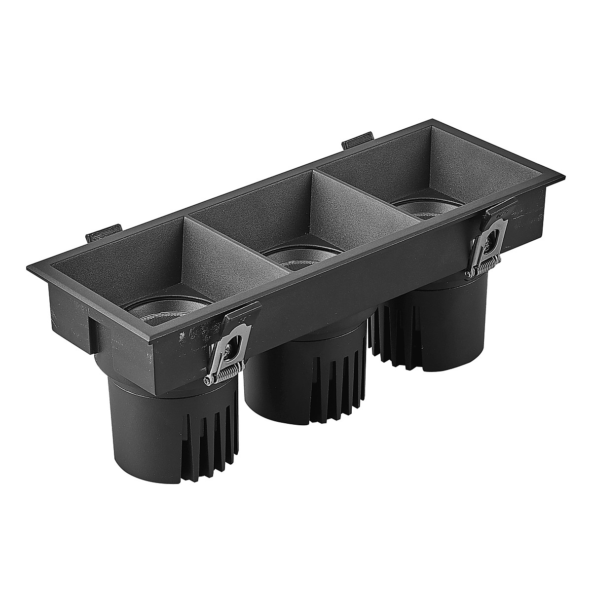 Светильник Arlight MS-FLOW-BUILT-S230x85-3x12W Warm3000 (BK, 15 deg, 230V, IP20 Металл) 055927 PS1053977-192987