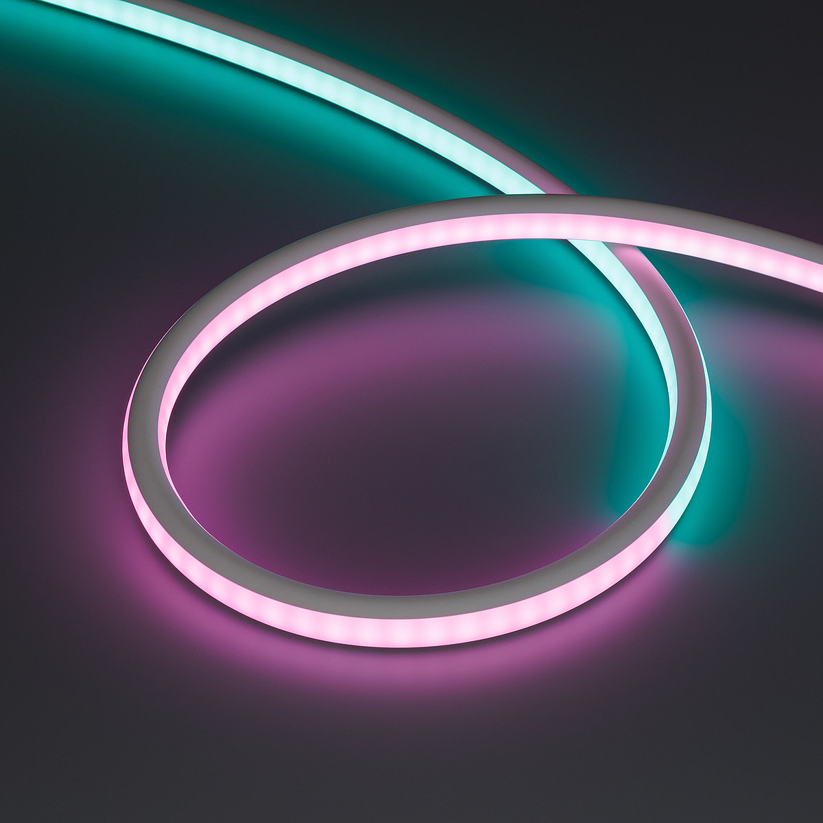 Лента герметичная Arlight SPI-WAVE-TOP-G200-18x15mm 12V RGB PX2 (26 W/m, IP54, 5m, wire x1) 052418 PS1053804