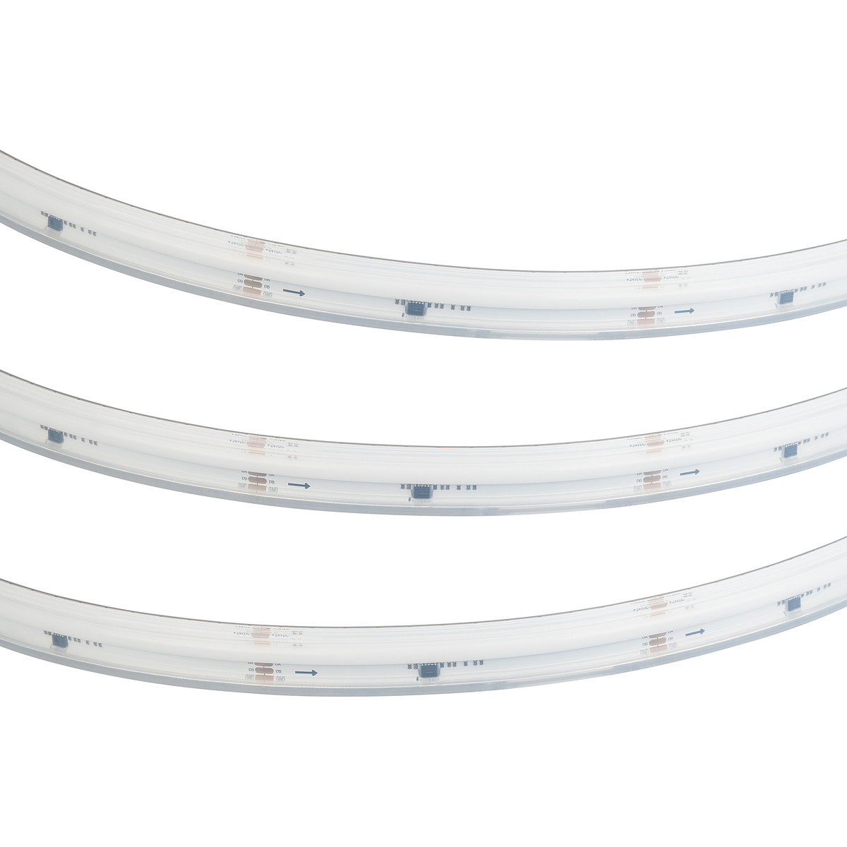 Лента герметичная Arlight DMX-COB-PS-X1008-21mm 24V RGB-PX126 (11 W/m, IP67, CSP, 5m) 059821 PS1057106
