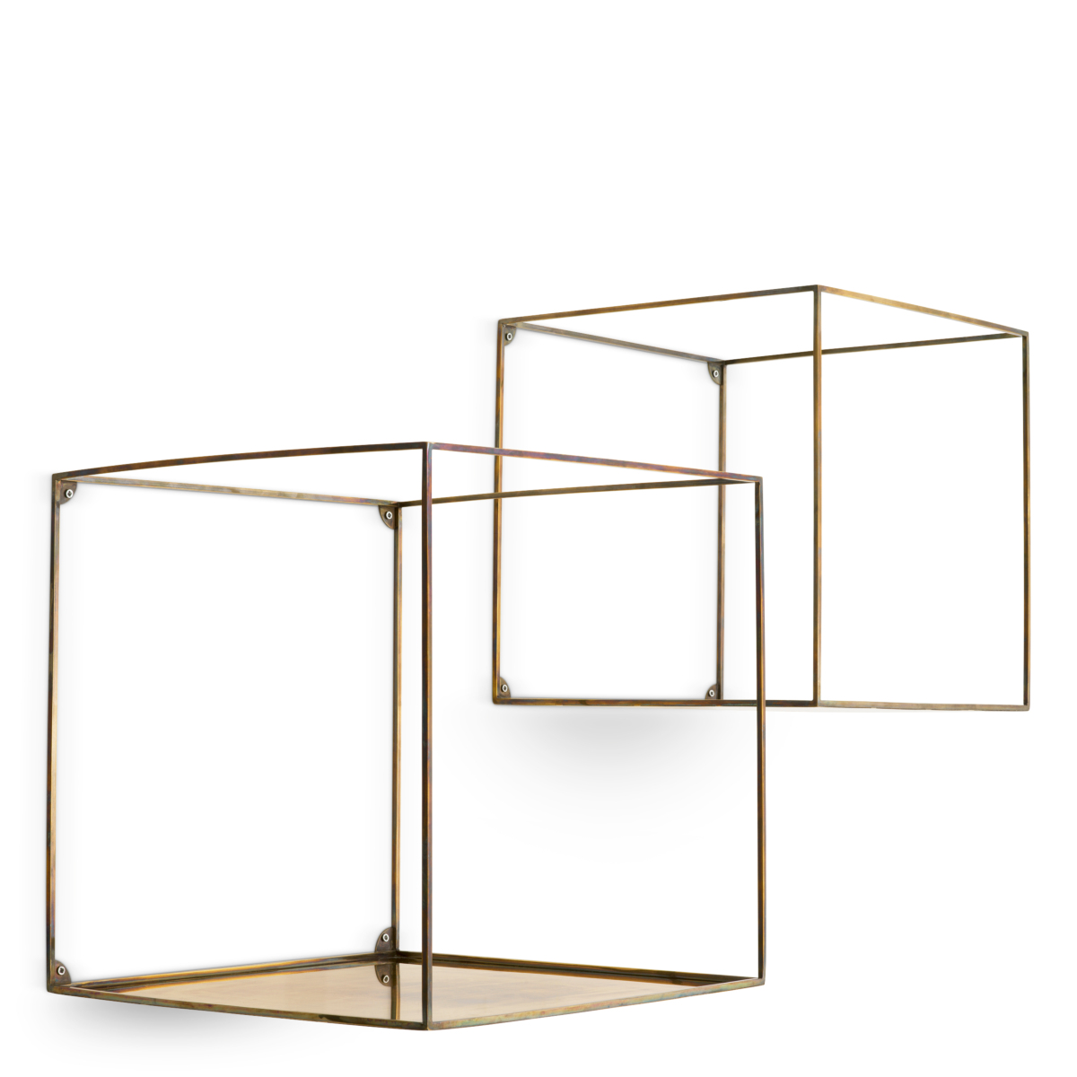 Полочка Eichholtz Wall Rack Deco square 119489 PS1056486