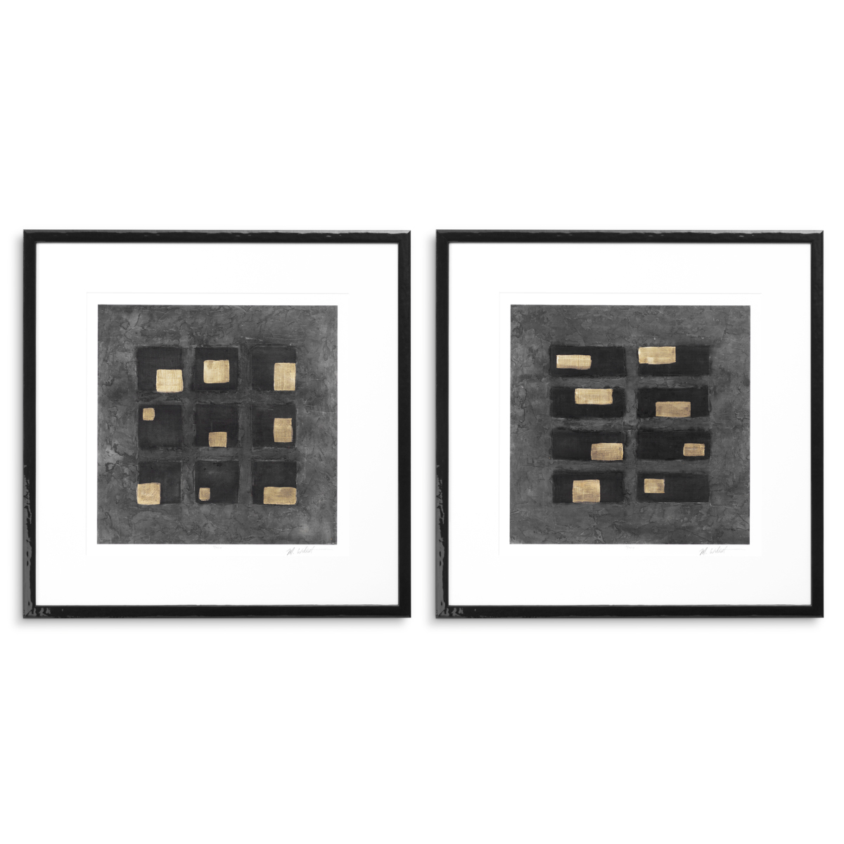 Постер Eichholtz Black Squares by Michael Willett 120722 PS1056363