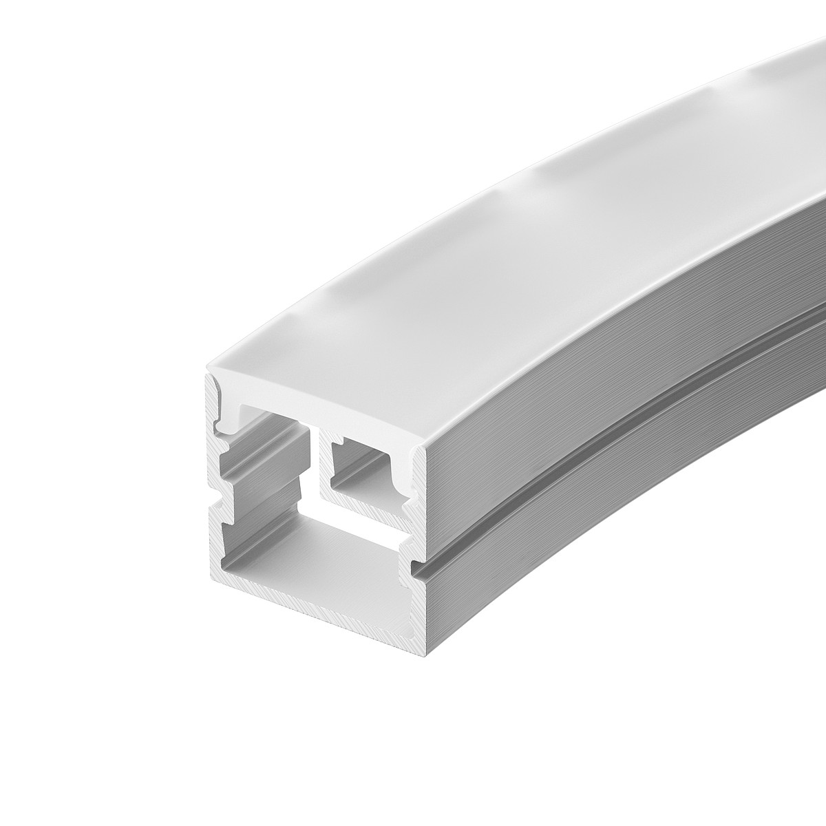 Профиль Arlight FANTOM-BENT-W16-SIDE-2000 ANOD (Алюминий) 064487 PS1057260