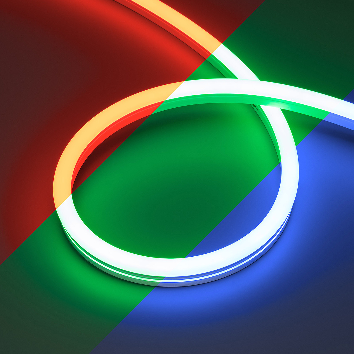 Лента герметичная Arlight MOONLIGHT-PRO-SIDE-X360-12x24mm 24V RGB (12 W/m, IP68, 10m, wire x2) 055328 PS1057111