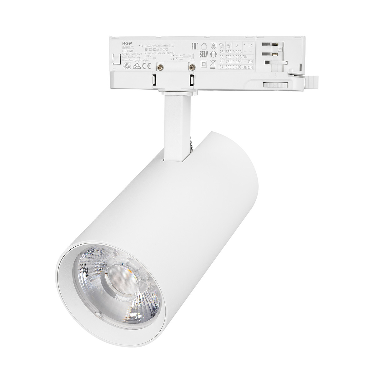 Светильник Arlight LGD-GERA-4TR-R90-30W Cool SP7500-Fish (Белый, 24 deg, 230V, IP20 Металл) 059965 PS1057201-196659
