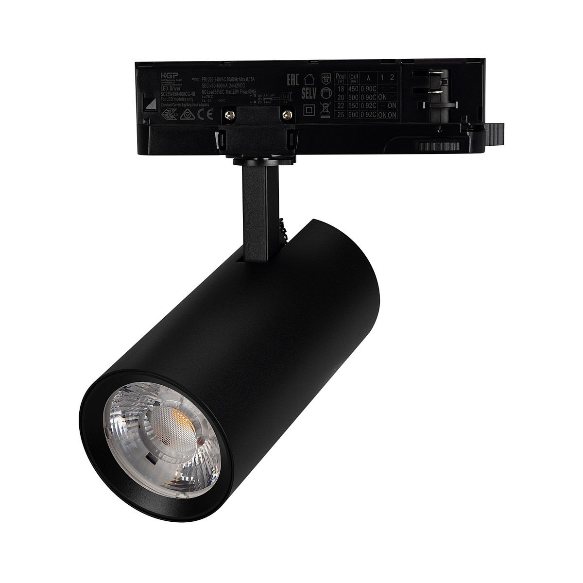 Светильник Arlight LGD-GERA-4TR-R74-20W Cool SP7500-Fish (Черный, 55 deg, 230V, IP20 Металл) 059963 PS1057201-196677