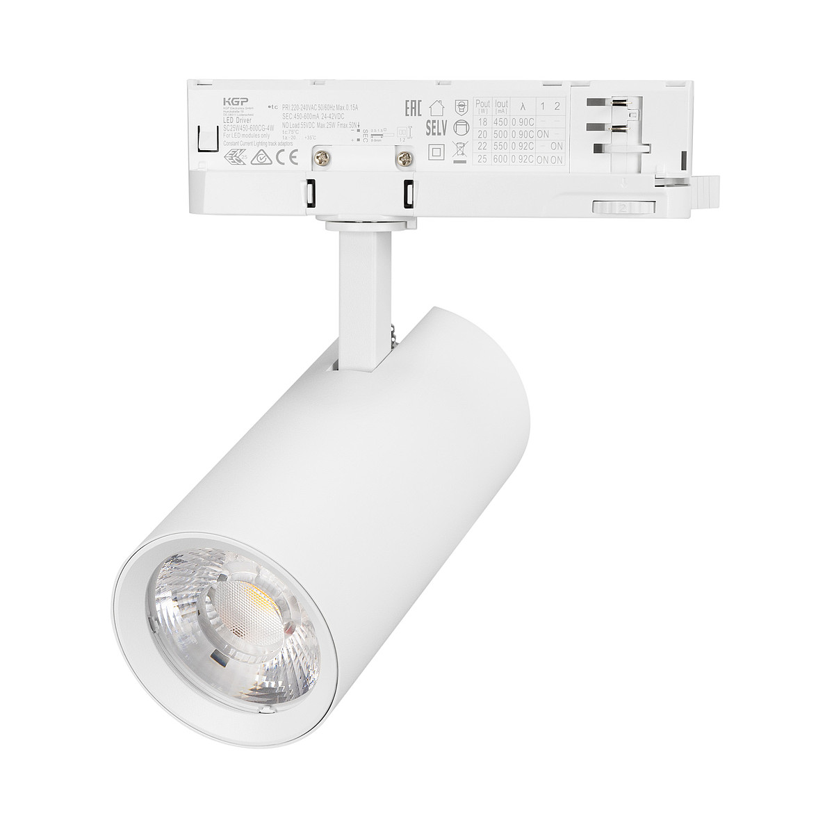 Светильник Arlight LGD-GERA-4TR-R74-20W Warm SP2900-Meat (Белый, 15 deg, 230V, IP20 Металл) 060053 PS1057201-196652