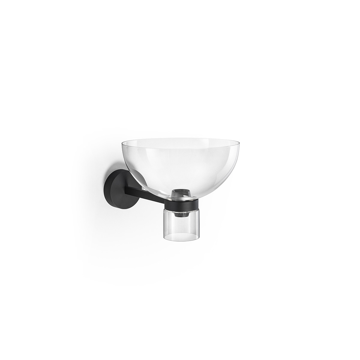 Бра Flos Nocturne W Bowl черное 2700K PS2196550