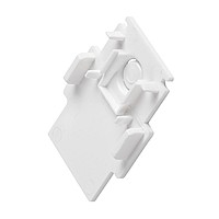 48V TRACK End cap for recessed mounting track SLV