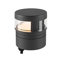 M-POL S Polehead 180� SLV