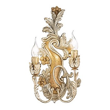 Carmen AP2 Argento-Oro Ideal Lux