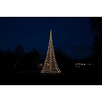 Flagpole Christmas Light Glimma Formenta