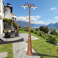 AIDOS corten Liberti Lamp