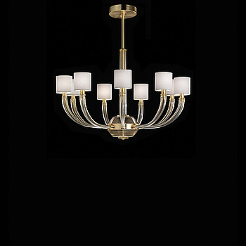 Contemporary Venetian chandeliers Glass and Glass