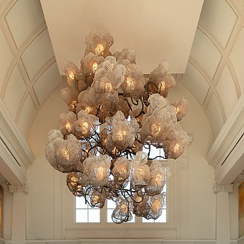 Ladbroke Hall Cocoon Chandelier Carpenters Workshop Gallery