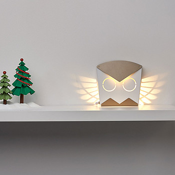 Aluminum Owl LED Light Popup Lighting