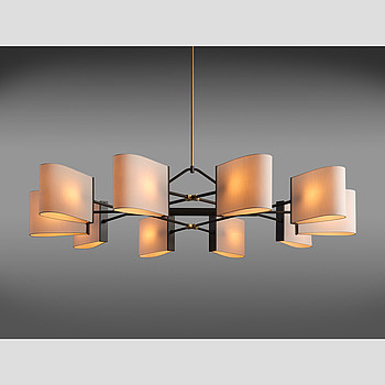 Dessay Circular Chandelier Jonathan Browning