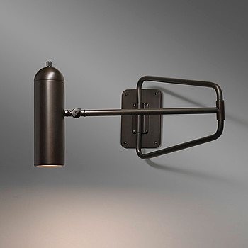 Mallet Swing Arm Sconce Jonathan Browning