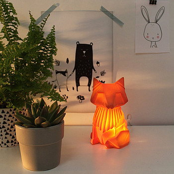 Nordikka Orange Fox Mini LED House Of Disaster