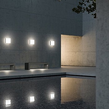 Light Brick  Lichtbaustein square Bega