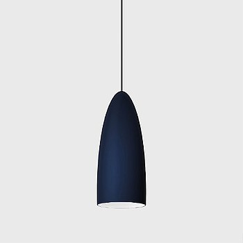 LIMBURG pendant black glass Bega