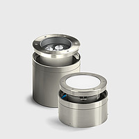 Circular LED drive-over in-ground Bega